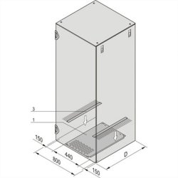 SCHROFF VARISTAR Joint-balai p plancher