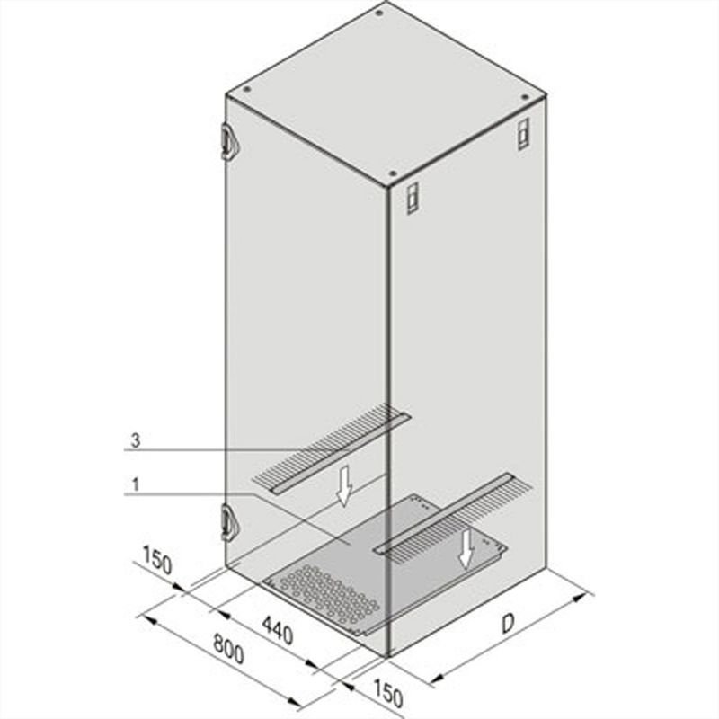 SCHROFF VARISTAR Joint-balai p plancher