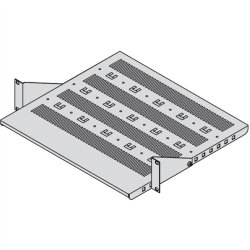 SCHROFF Etagère réglable, 2U, 250mm