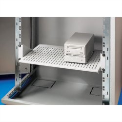 SCHROFF ETAGERE 19" 2UH 430x440 GRISE