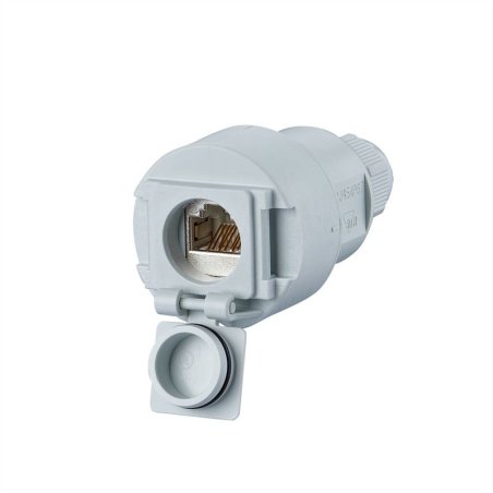 E-DAT Industry IP67 V6 Coupleur 1 port Cat.6A - module C6A