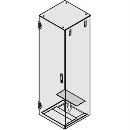 SCHROFF VARISTAR CAPOT SUPERIEUR POUR PLAQUE DE BASE L600 RAL7021