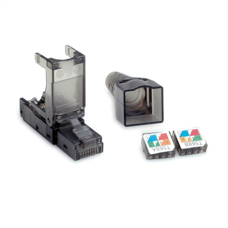 VALUE Connecteur RJ45 à confectionner Cat6/Cl.E, UTP