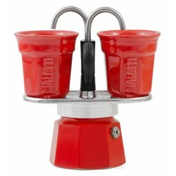 Bialetti Mini Express Moka pot 0.09 L Red