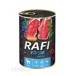 Dolina Noteci Rafi with lamb cranberry and blueberry - wet dog food - 400g