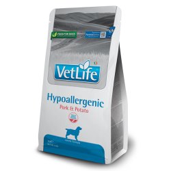 Farmina Pet Food Vet Life Hypoallergenic 2 kg Adulte Porc, Pomme de terre