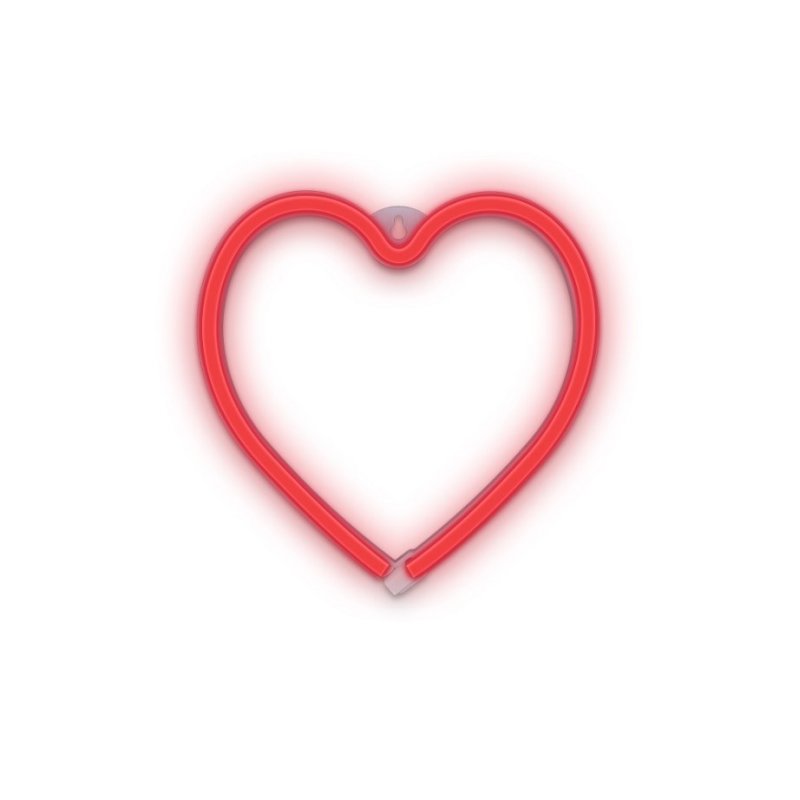 Forever Light Neon LED Light HEART red Bat USB FLNEO7 Light decoration figure