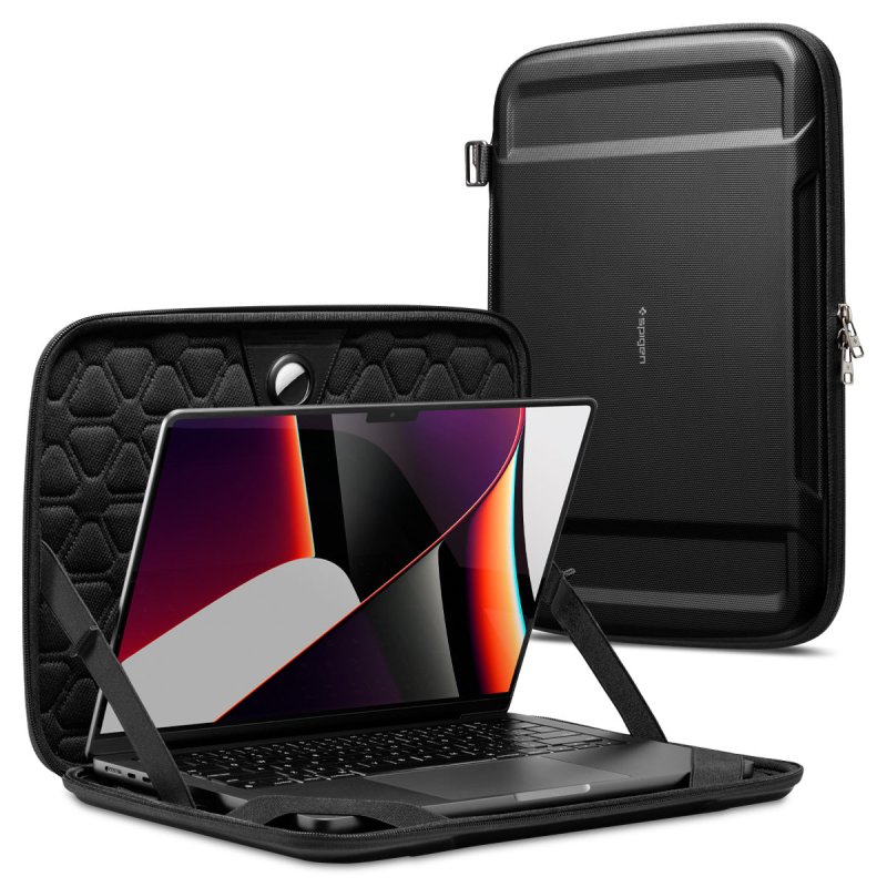 Spigen Rugged Armor Pouch Pro case for laptops 13&quot / 14&quot black