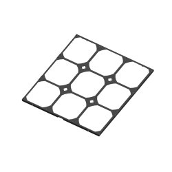 Watercool MO-RA IV 400 Lüfterrahmen - 140mm, schwarz