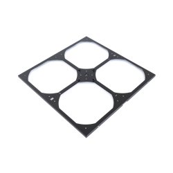 Watercool MO-RA IV 400 Lüfter Rahmen - 200mm, schwarz