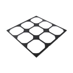 Watercool MO-RA IV 600 Lüfterrahmen - 200mm, schwarz