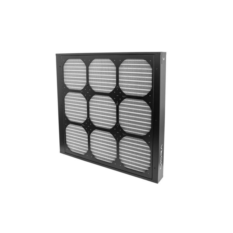 Watercool MO-RA IV 600 Lüfterrahmen - 200mm, schwarz