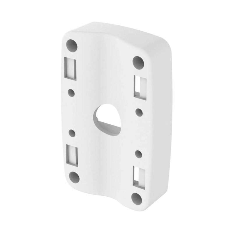 HANWHA- Adaptateur de montage sur poteau- Blanc SBP-300PMW2