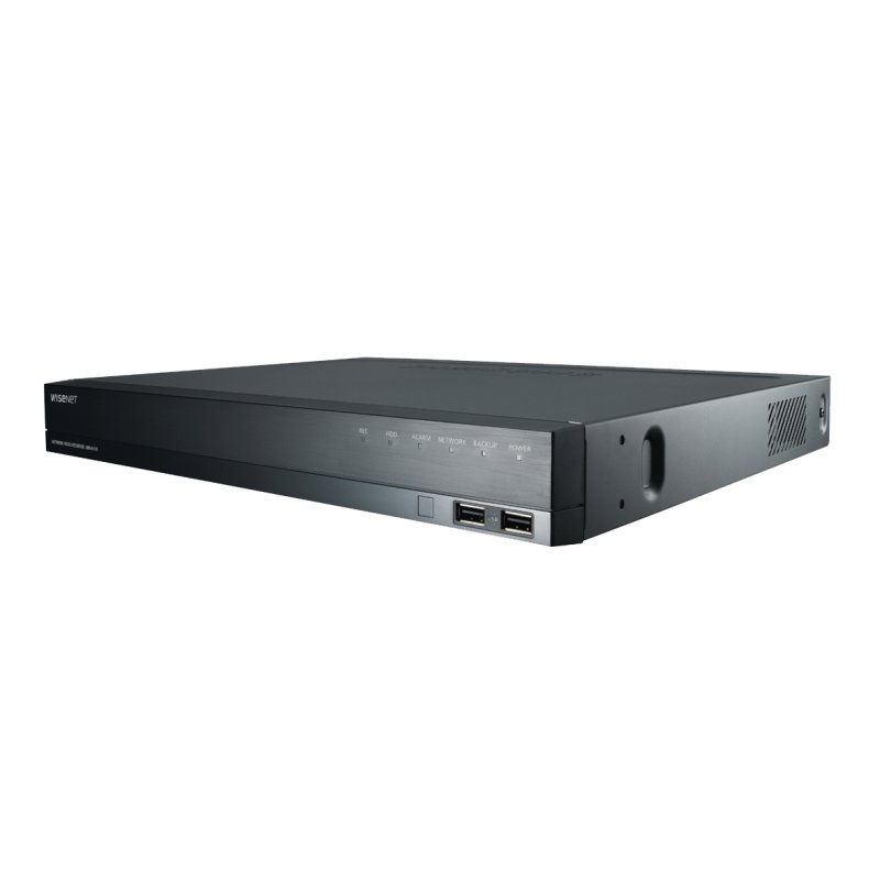 Hanwha XRN-820S network video recorder Black