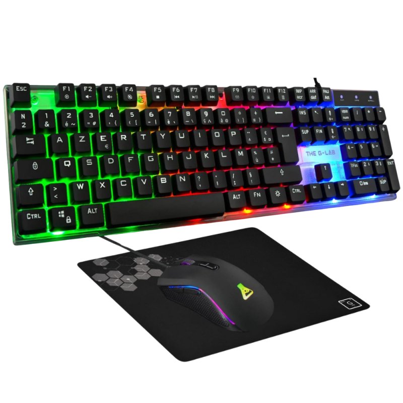 Combo Yttrium bundle 3 en 1 Noir RGB