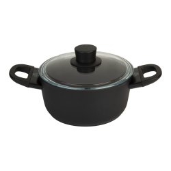 BALLARINI 75002-921-0 casserole à sauce Rond Noir
