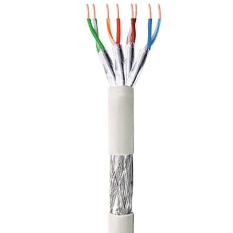 Techly ITP9-RIS-0305 câble de réseau Gris 305 m Cat6 S/FTP (S-STP)