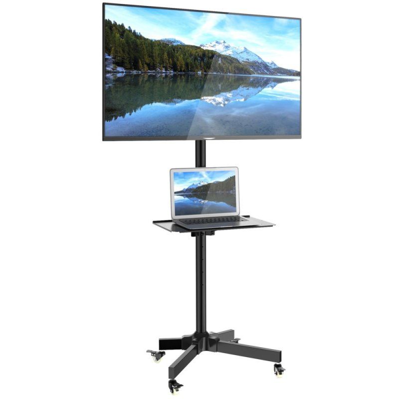 Techly Trolley Floor Stand LCD/LED/Plasma 23 -55