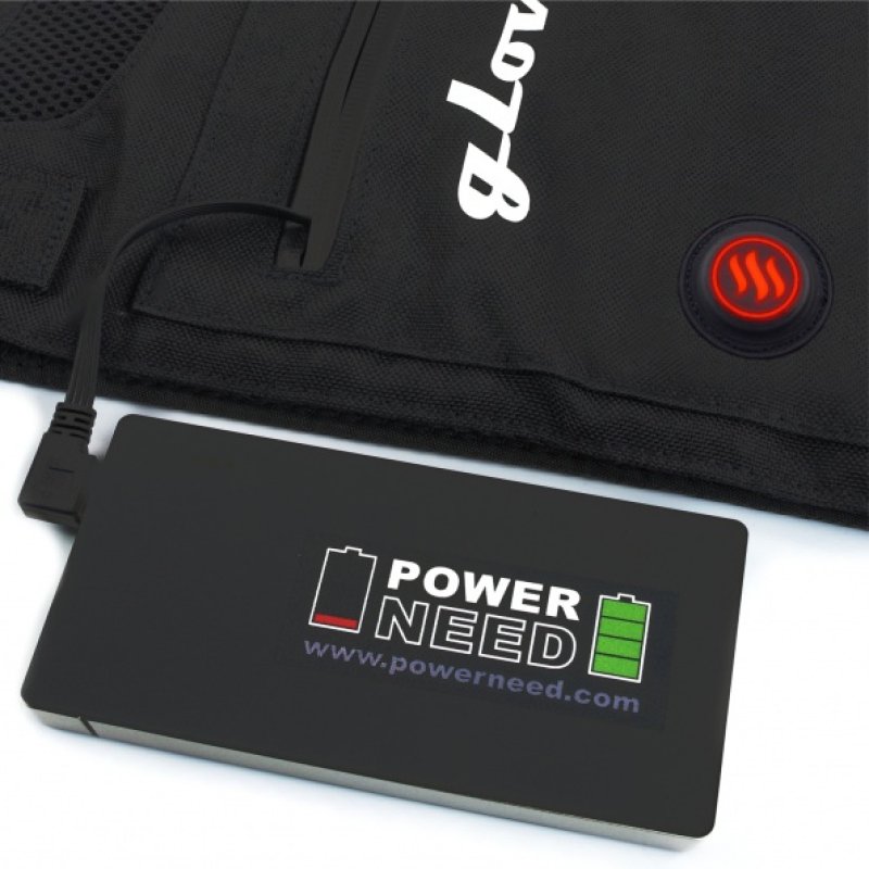 Glovii - Universelle Akku Beheizte Weste Größen: Uni Protective vest Skiing Snowboarding Unisex Polyester Black