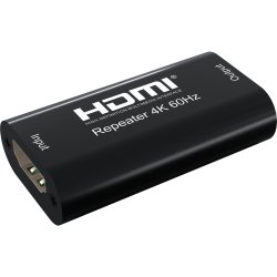 Techly IDATA HDMI2-RIP4KT extension audio/video Répéteur AV Noir