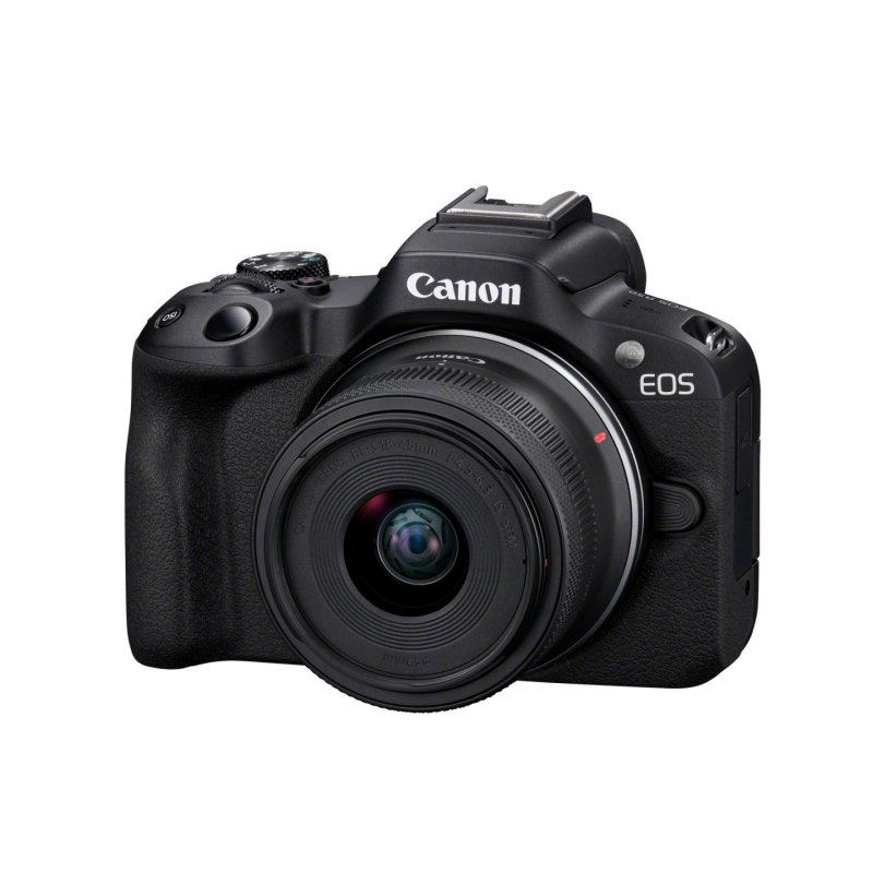 Canon EOS R50 Black RF-S 18-45 IS STM RF-S 55-210mm F5-7.1 IS STM Kit MILC 24.2 MP CMOS 6000 x 4000 pixels