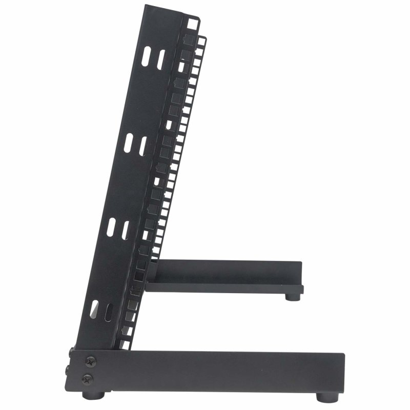 Intellinet Network Rack Open Frame (Desktop) 8U Usable Width 465mm Black Flatpack 19 Three Year Warranty