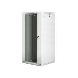 Lanberg WF01-6627-10S étagère 27U Rack monté sur le mur Blanc