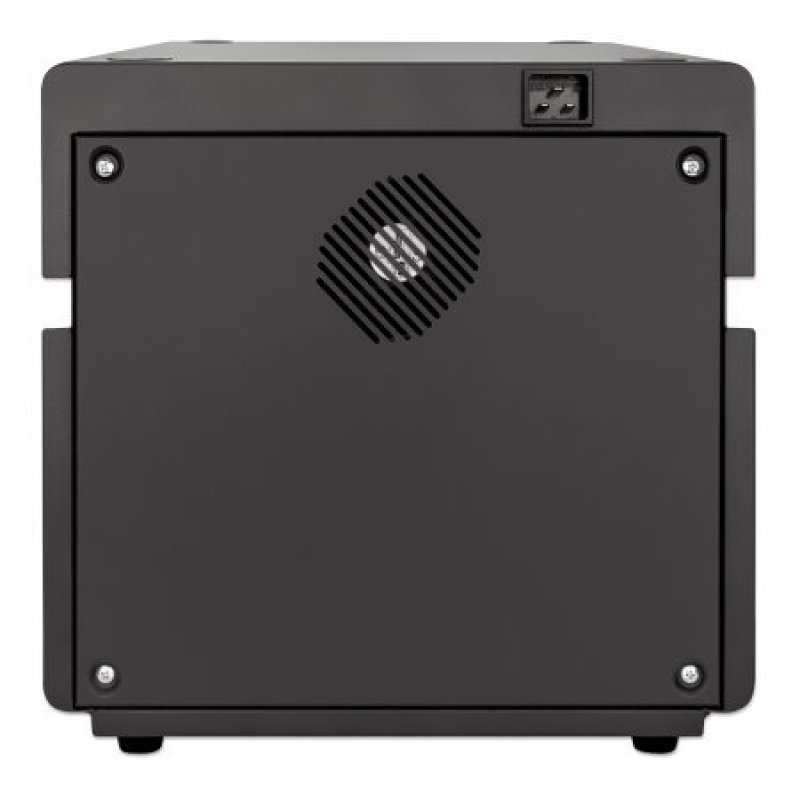 Manhattan Charging Cabinet/Cart via USB-C x10 Devices Desktop, Power Delivery 18W per port (180W total), Suitable for