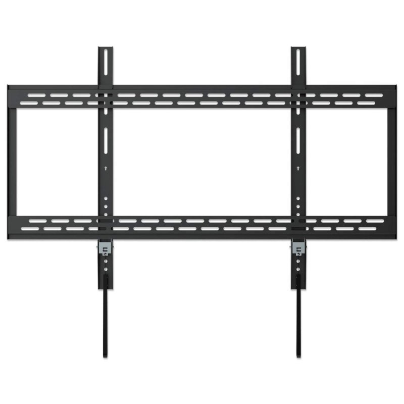 Manhattan TV & Monitor Mount Wall Fixed 1 screen Screen Sizes: 60-100 Black VESA 200x200 to 900x600mm Max 100kg