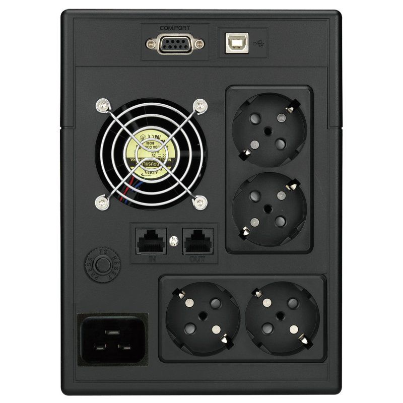 PowerWalker VI 3000 SCL FR alimentation d'énergie non interruptible Interactivité de ligne 3 kVA 1800 W 4 sortie(s) CA