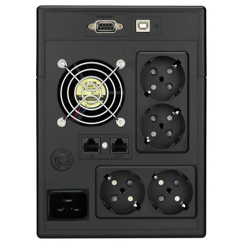 PowerWalker VI 3000 SCL FR uninterruptible power supply (UPS) Line-Interactive 3 kVA 1800 W 4 AC outlet(s)