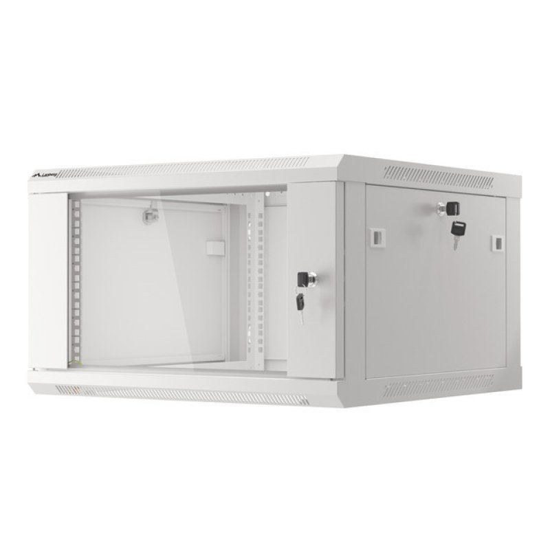 Lanberg WF01-6606-10S rack cabinet 6U Wall mounted rack Grey