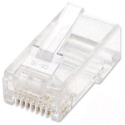 Intellinet RJ45 Modular Plugs Cat6 U