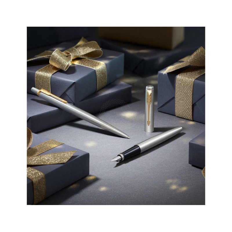 Parker 2093257 pen set Black, Chrome, Gold 2 pc(s)