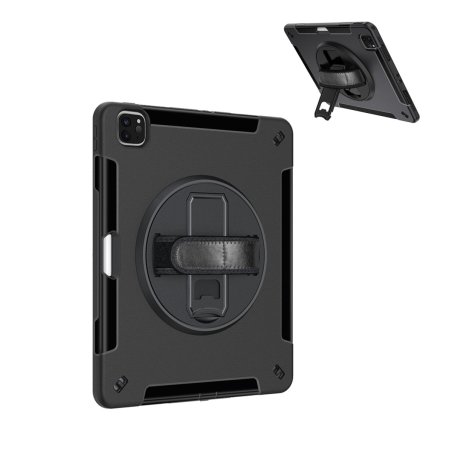 4smarts Rugged Case Grip für iPad Pro 12.9 (6.Gen) - schwarz