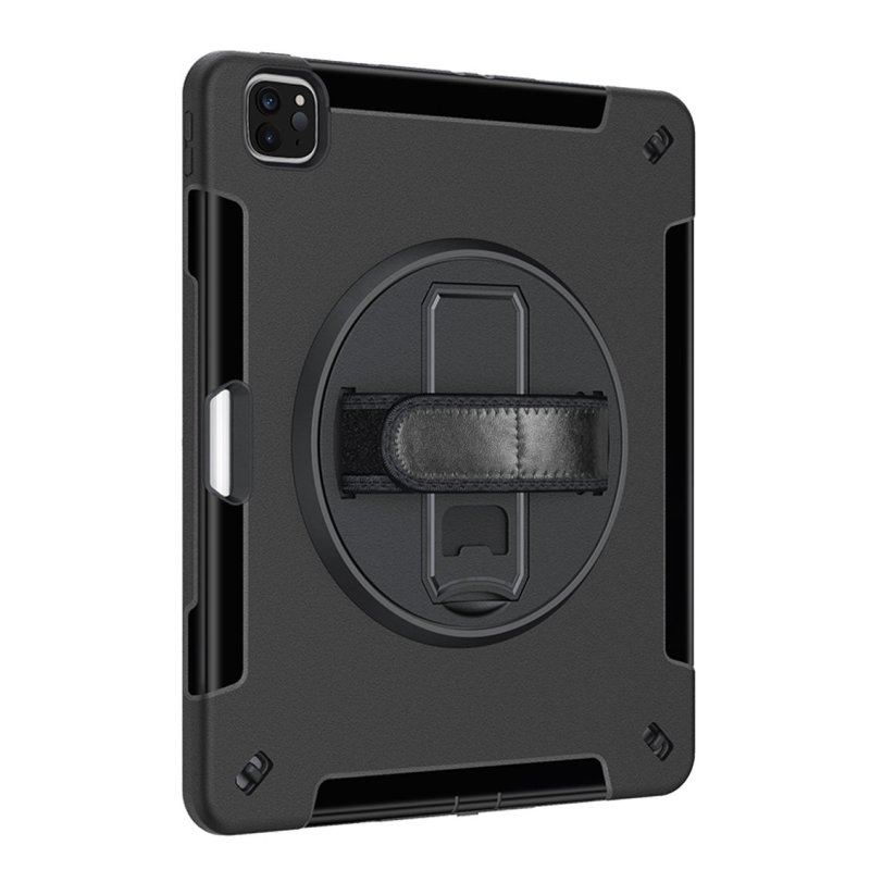 4smarts Rugged Case Grip für iPad Pro 12.9 (6.Gen) - schwarz