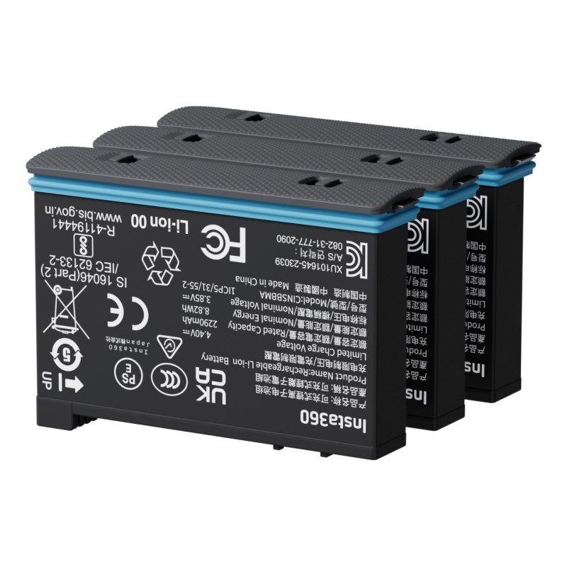 Insta360 CINSBBMA accessoire de caméra sportive d'action Batterie de caméra