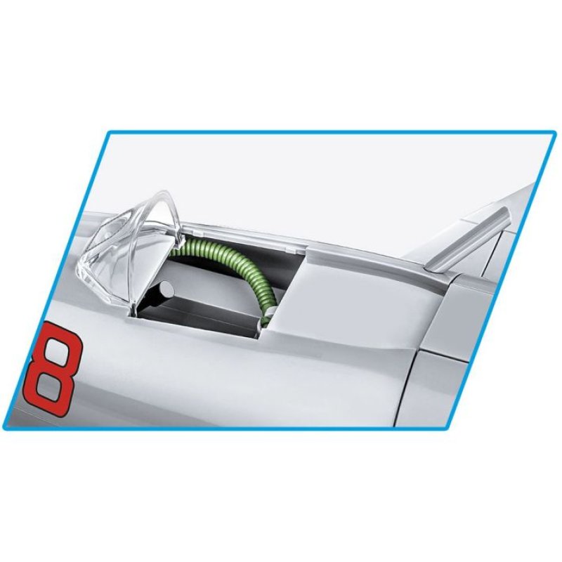 COBI 2416 Historical Collection Korean War Korean War Fighter Aircraft MIG-15 NATO CODE BASSOON 504 bricks