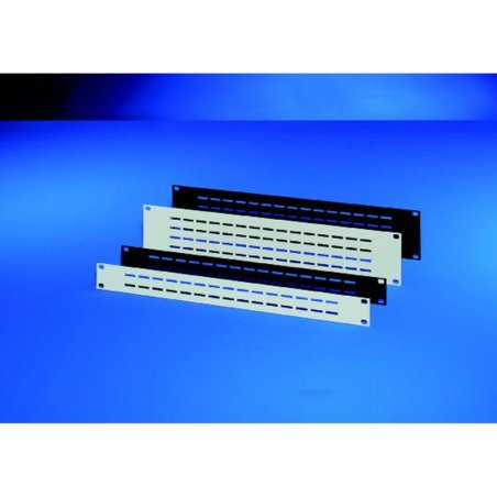 Face 19", ventilée, 1U, alu, RAL7035 30702-056