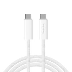 4smarts 540959 câble USB USB 3.2 Gen 1 (3.1 Gen 1) 1,5 m USB C Blanc
