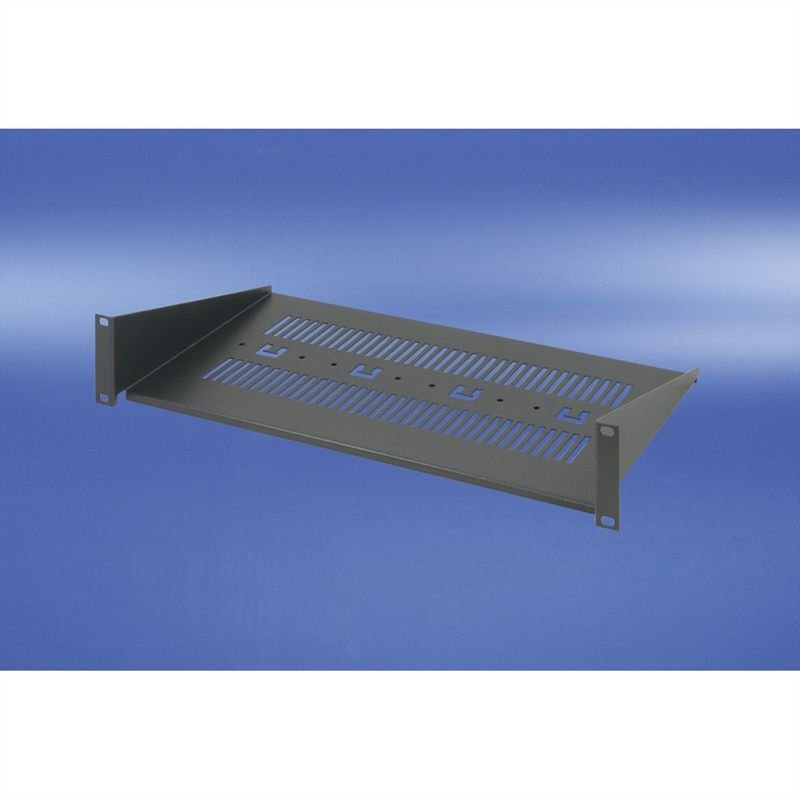 SCHROFF ETAGERE 19", 2U, RAL7021 20118-784