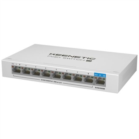 Keenetic Switch POE 9 KN-4710-01-EU PoE Switch 8 ports 1x Uplink