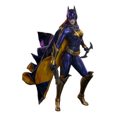 Batman Arkham Knight figurine Videogame Masterpiece 1/6 Batgirl (Purple and Gold Version) Exclusive 30 cm
