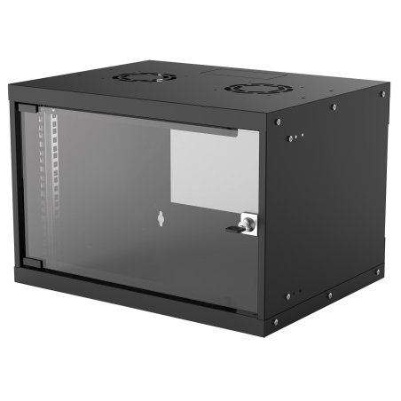 Intellinet 714143 étagère 6U Rack monté sur le mur Noir