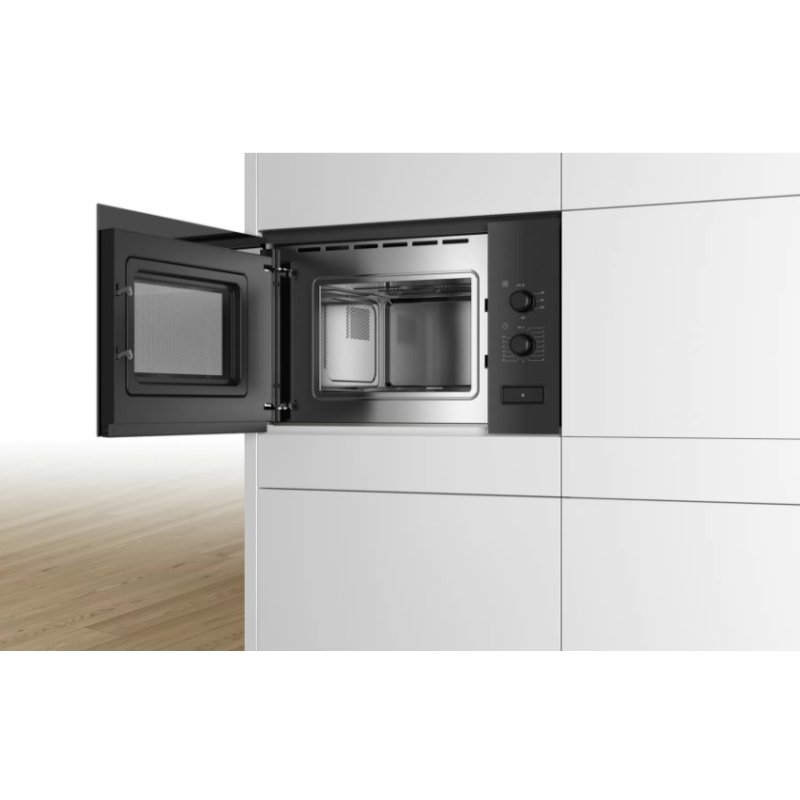 Bosch Serie 4 BFL520MB0 micro-onde Noir Micro-onde simple Intégré 20 L 800 W