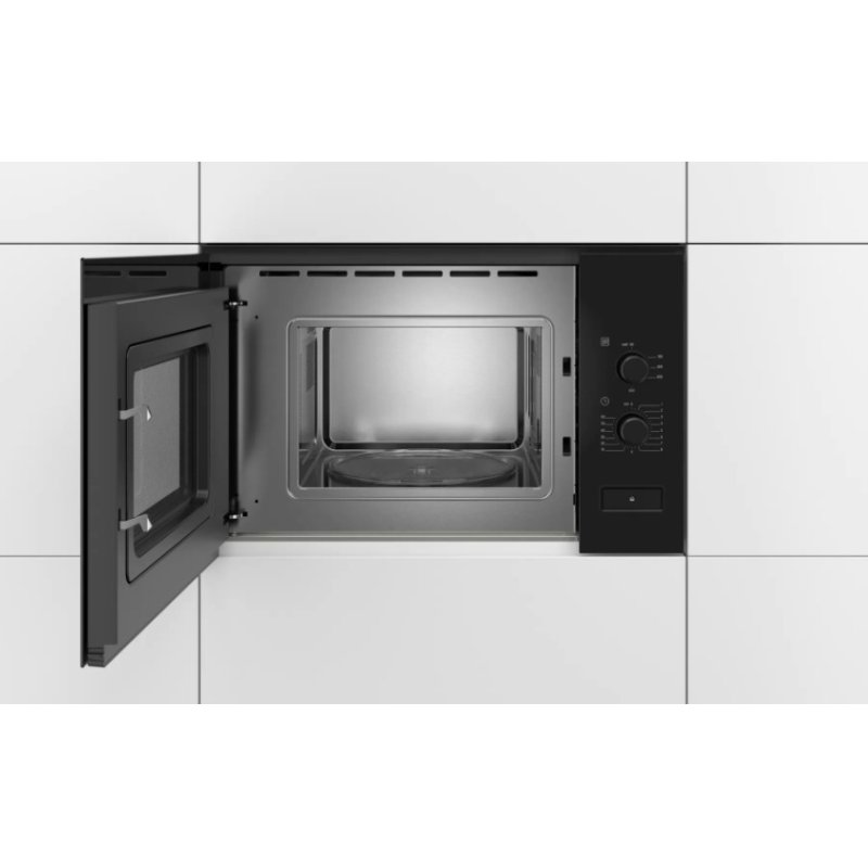 Bosch Serie 4 BFL520MB0 microwave Black Solo microwave Built-in 20 L 800 W