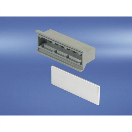 Poignée plastique, trapèze, gris, 14 CV 20808-065