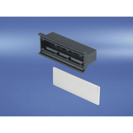 Poignée plastique, trapèze, noir, 21 CV 20808-088