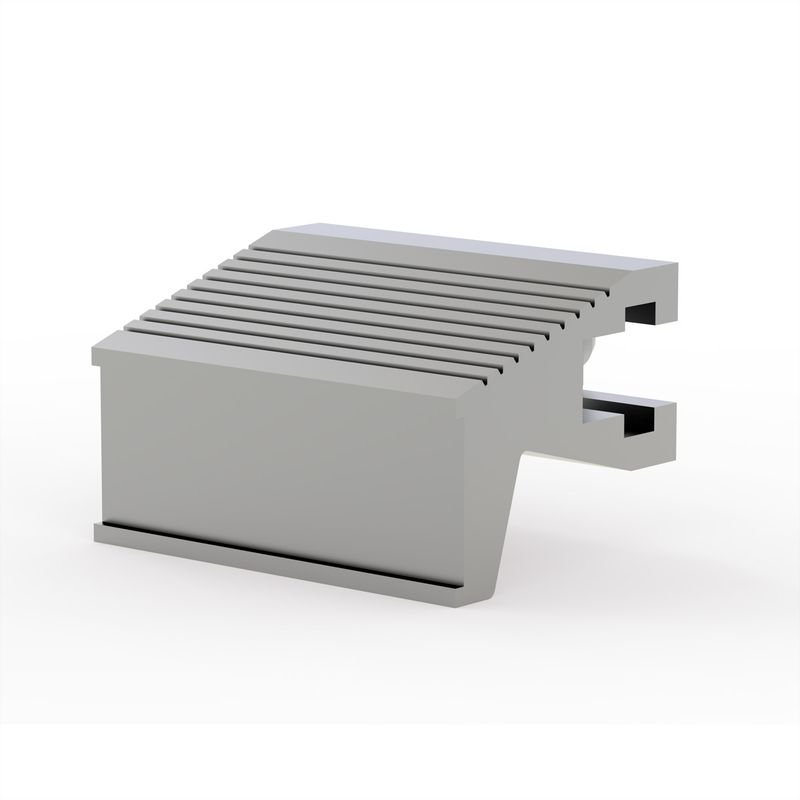 Poignée alu trapézoïdale, 4HP 20809-282