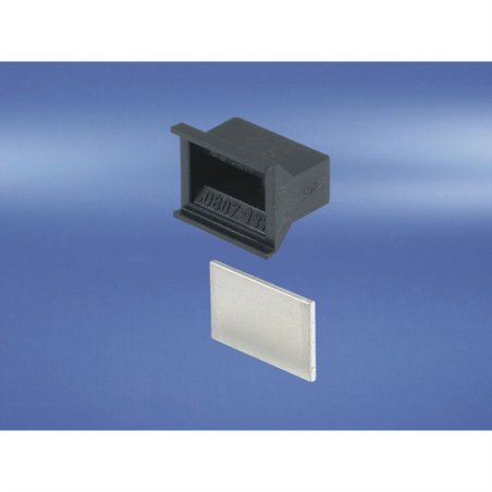 Poignée plastique, trapèze, noir, 3 CV 20809-396